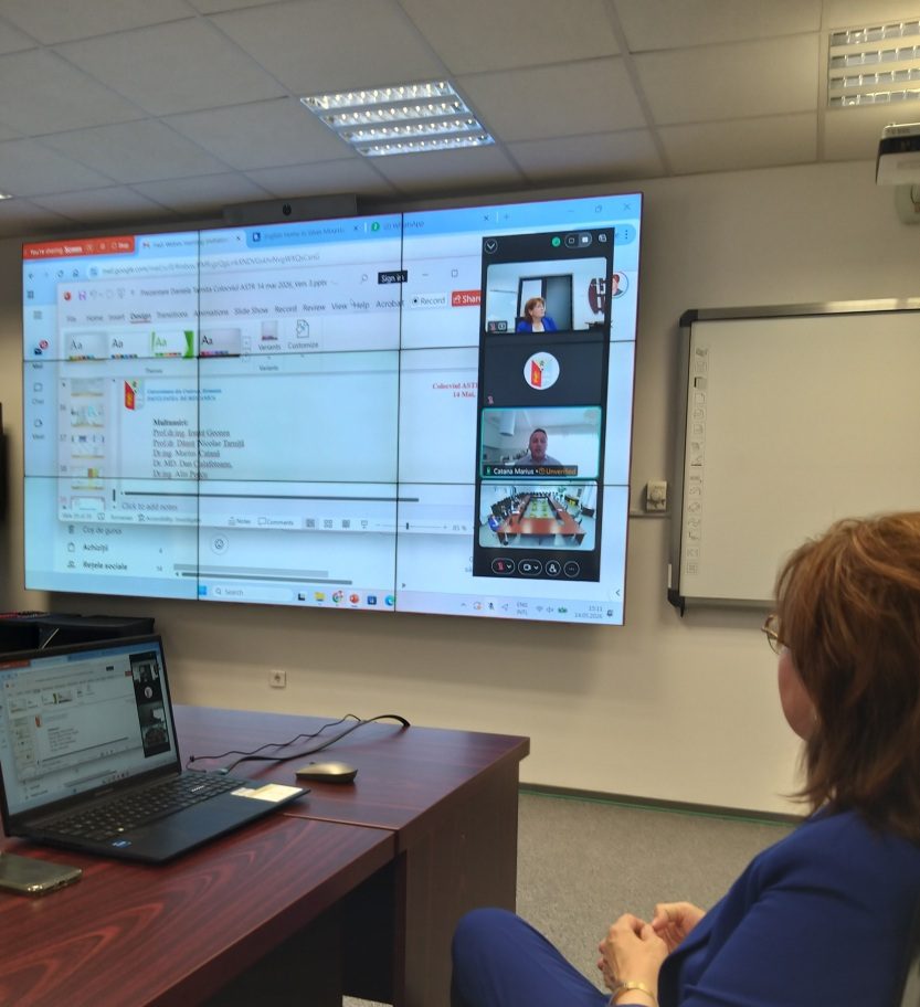 Colocviul ASTR Craiova Metode de evaluare a biomecanicii articulației genunchiului uman, cu aplicații în medicină.
